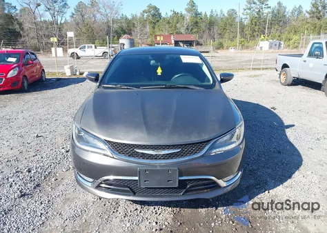 2015 Chrysler 200 C из США, поврежденный, VIN 1C3CCCCG7FN524650